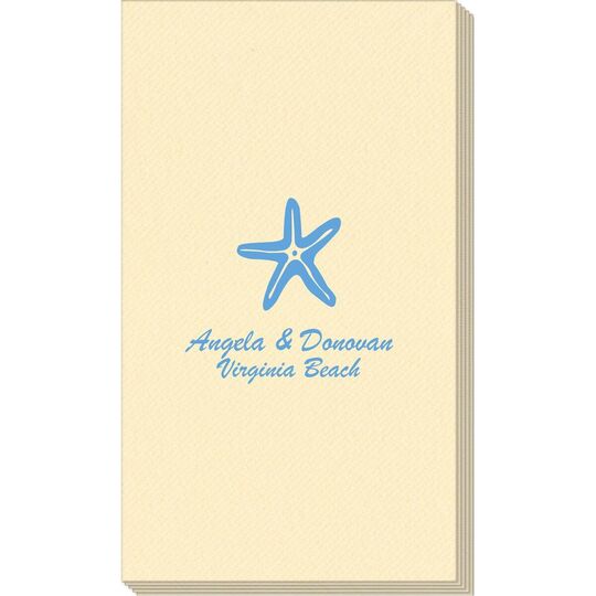 Royal Starfish Linen Like Guest Towels
